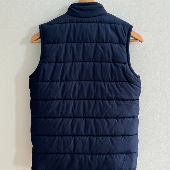The Children's Place Boys Zip Up Puffer Vest - Size L/G (10-12) - Navy - Picture 2 of 7
